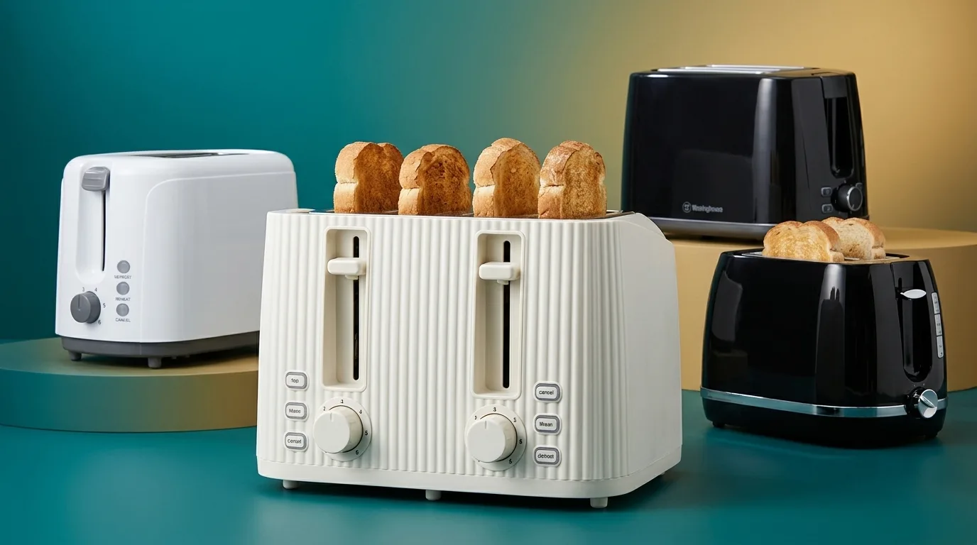 Toaster Comparison: Budget 2-Slice vs 4-Slice Value