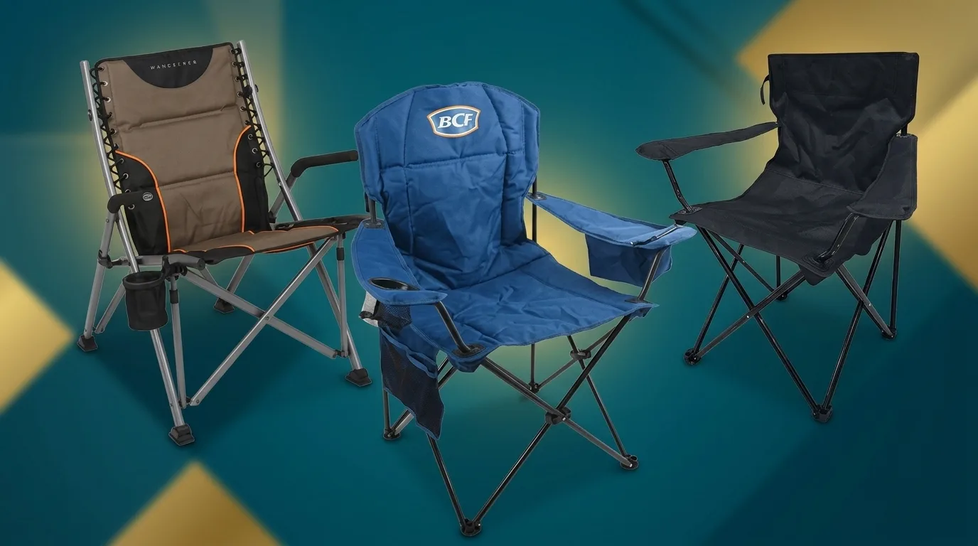 Camp Chairs Compared: $6 Budget Perch vs $180 Heavy-Duty Throne